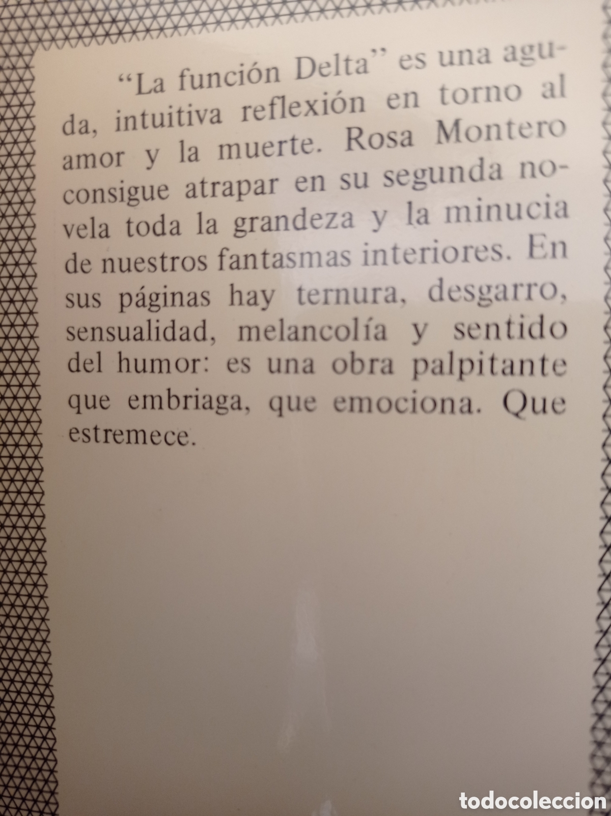 Libros: La funcion delta rosa montero - Foto 4