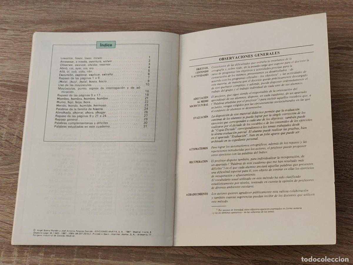 Libros: Cuaderno de Ortografia. - Foto 6