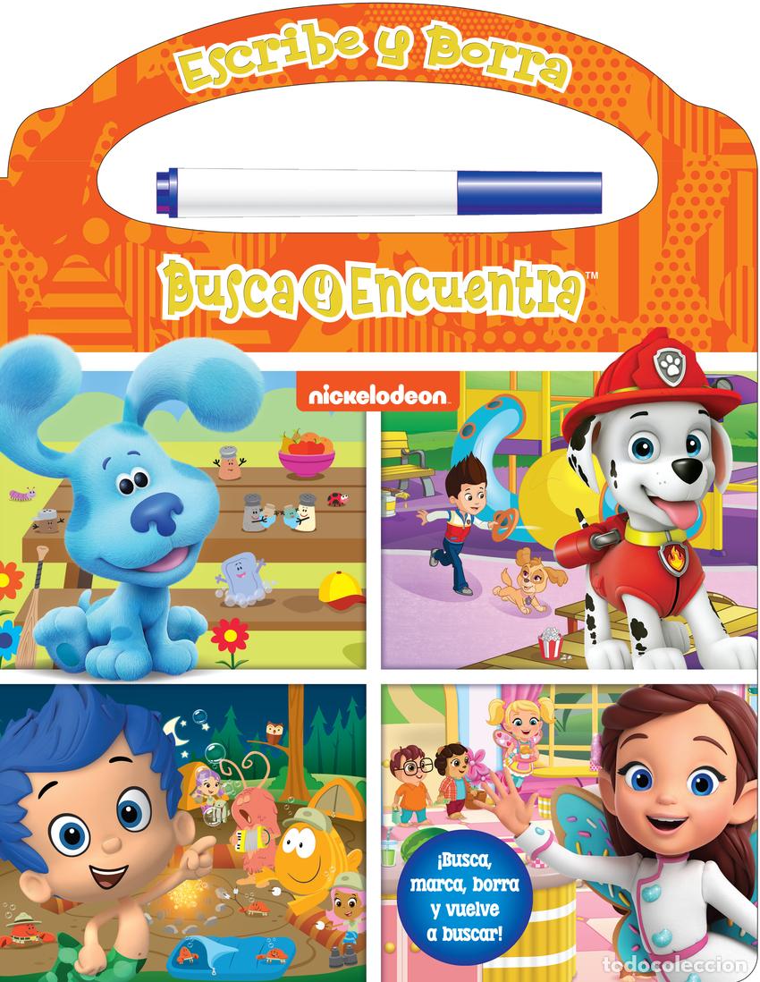 Libros: ESCRIBE Y BORRA NICK JUNIOR WELF - Nickelodeon - Foto 1