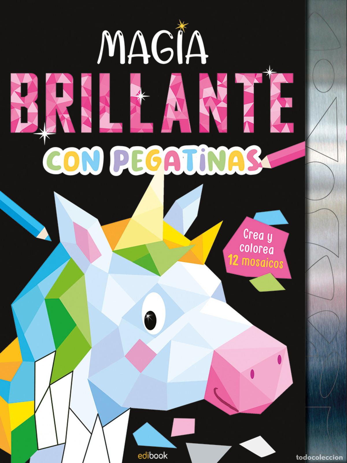 Libros: PEGATINA BRILLANTES - M&Aacute;GICAS - Varios - Foto 1
