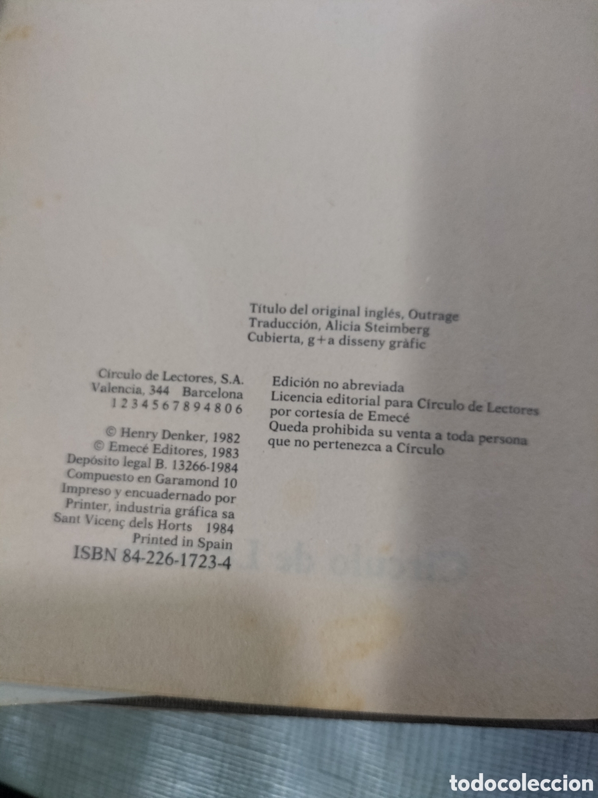 Libros: Libro de: Henry Denker. - Foto 3