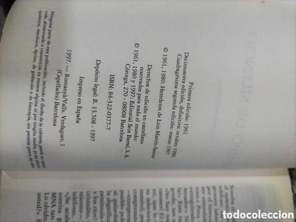 Libros: Libro de: Luis Mart&iacute;n Santos. - Foto 3