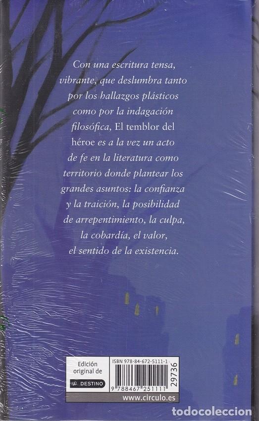 Libros: El temblor del h&eacute;roe - &Aacute;lvaro Pombo / Libro precintado - Foto 2