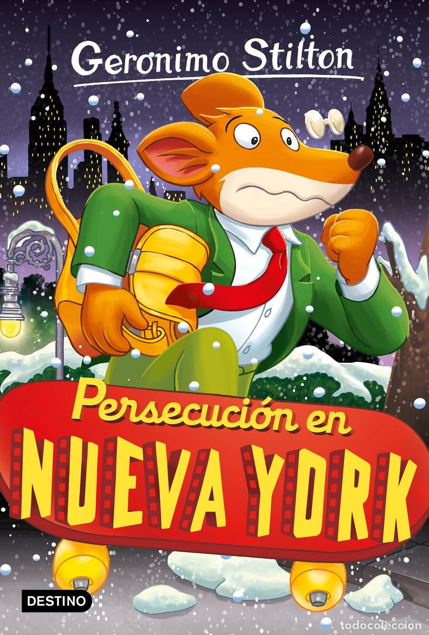 Libros: Persecuci&oacute;n en Nueva York - Stilton, Geronimo - Foto 1