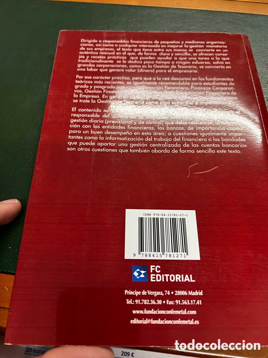 Libros: Gesti&oacute;n de Tesorer&iacute;a - Foto 2