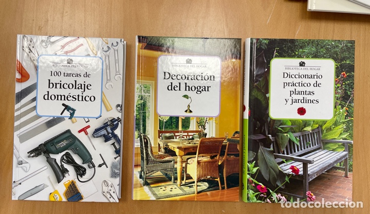 Libros: Bricolaje.-decoraci&oacute;n del hogar.-diccionario de plantas y jardines.