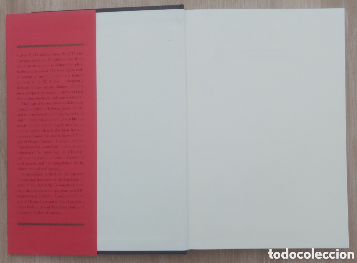 Libros: Stephen Donaldson - W. A. Senior - Foto 3
