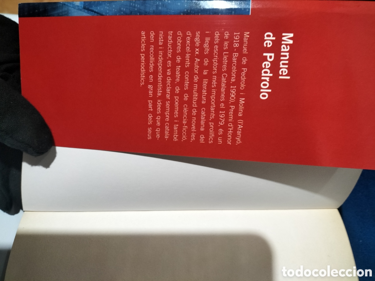 Libros: Libro de Manuel de Pedrolo. - Foto 3