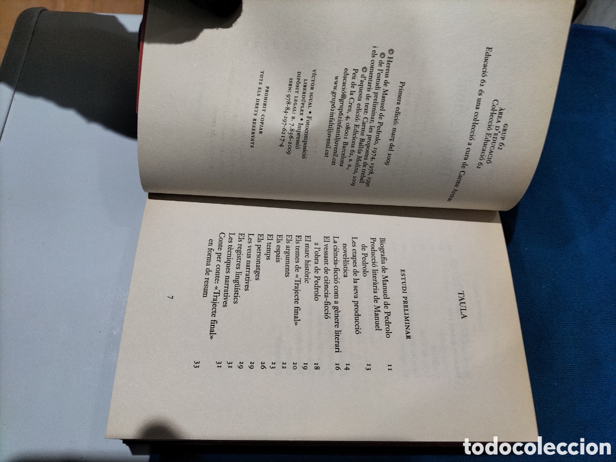 Libros: Libro de Manuel de Pedrolo. - Foto 4