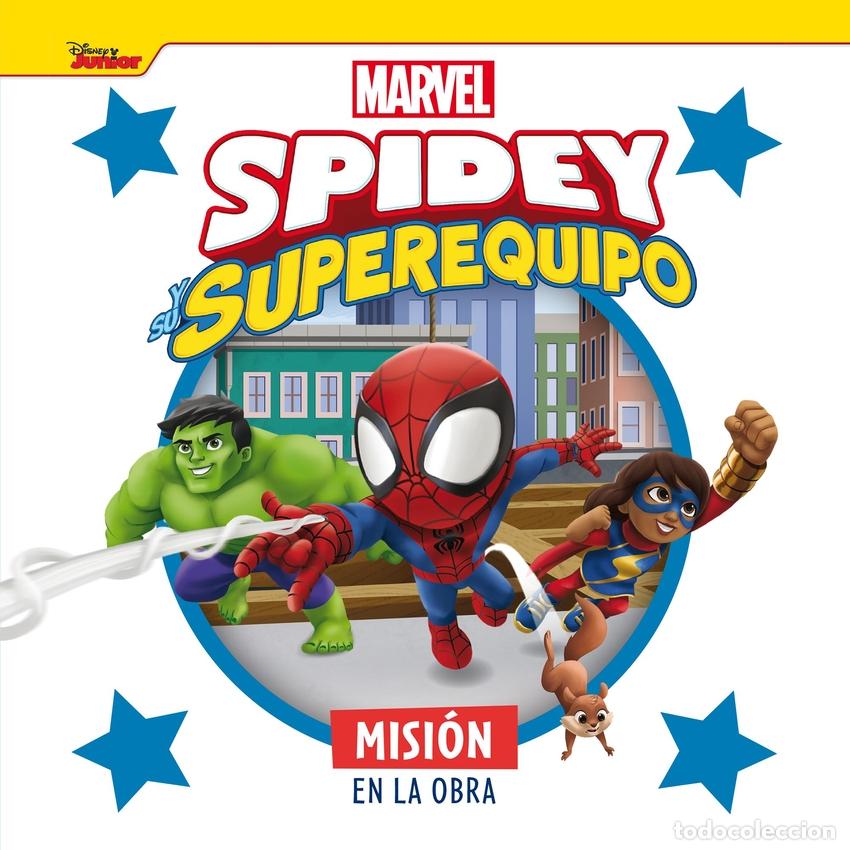 Libros: Spidey y su superequipo. Misi&oacute;n en la obra - Marvel - Foto 1