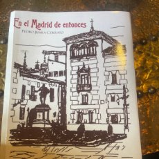 Libros: EN EL MADRID DE ENTONCES