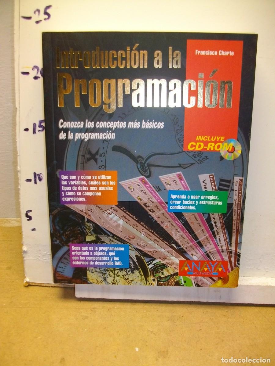 Libros: INTRODUCCION A LA PROGRAMACION + CD-ROM : R&uacute;stica 2001 de Francisco Charte - Foto 1