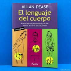 Libros: PAIDOS EL LENGUAJE DEL CUERPO - ALLAN PEASE. 2.004. NUEVO. A ESTRENAR.