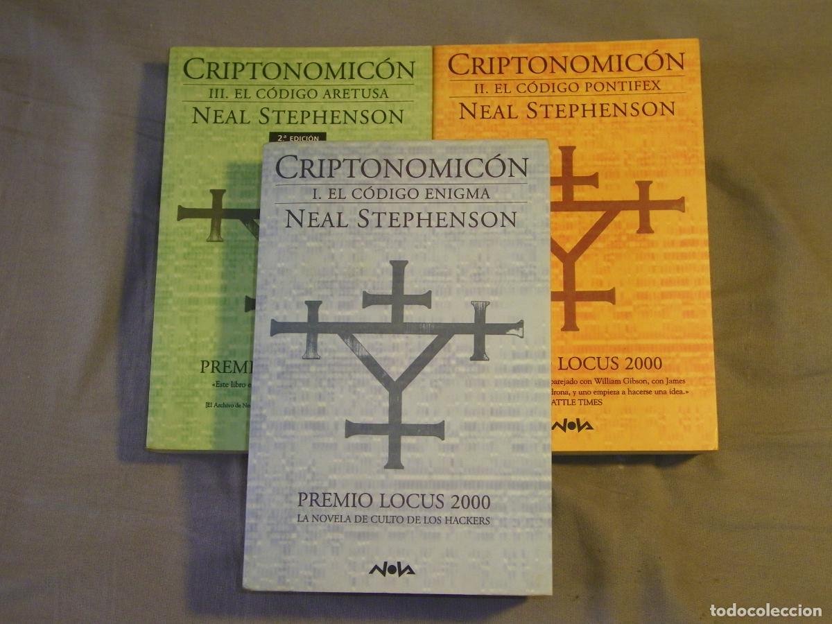 Libros: CRIPTONOMICON - TOMOS 1 AL 3 - COMPLETO - NEAL STEPHENSON - Foto 1