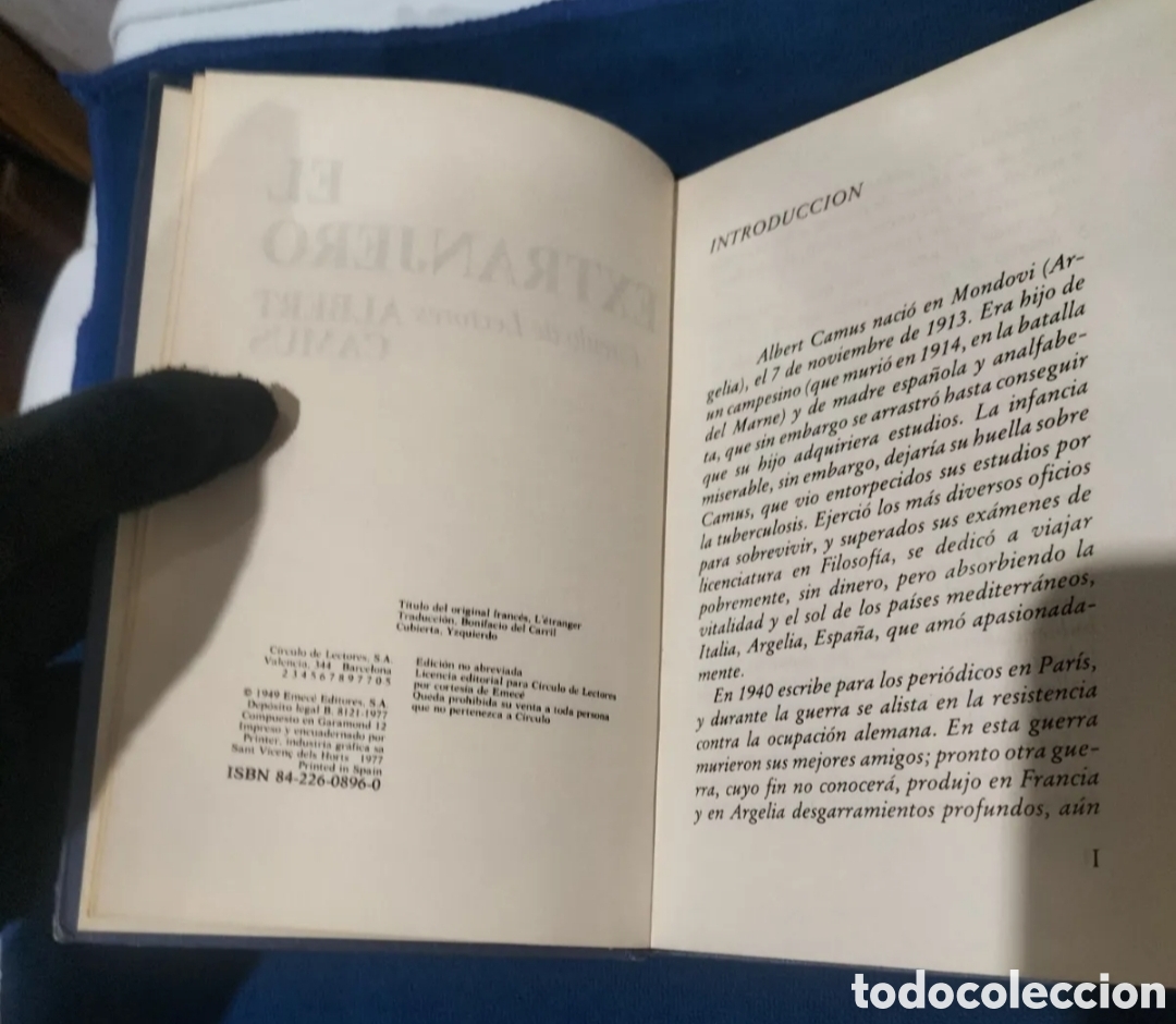 Libros: Libro de : Albert Camus. - Foto 5