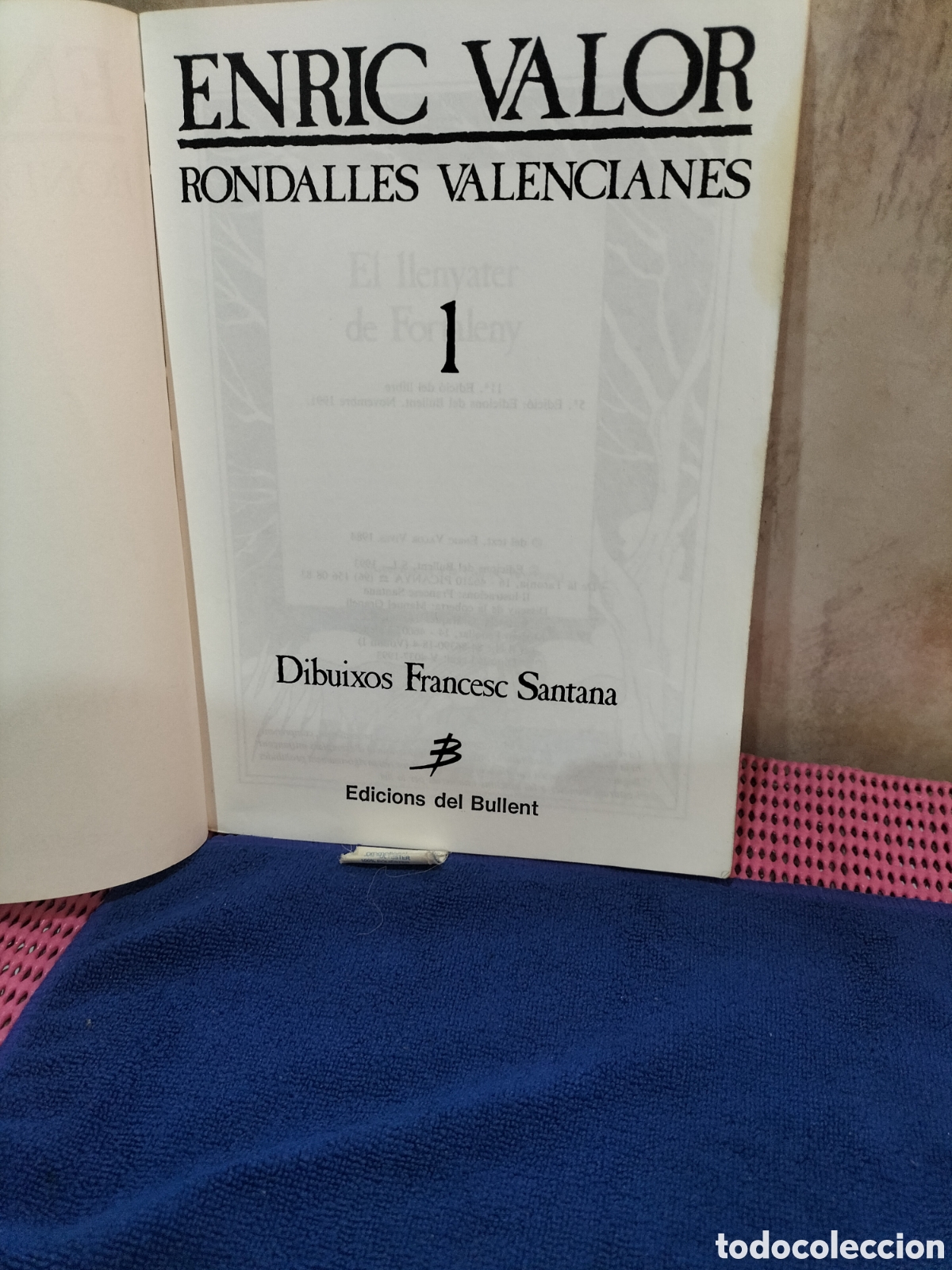 Libros: Libro de : Enric Valor. - Foto 3