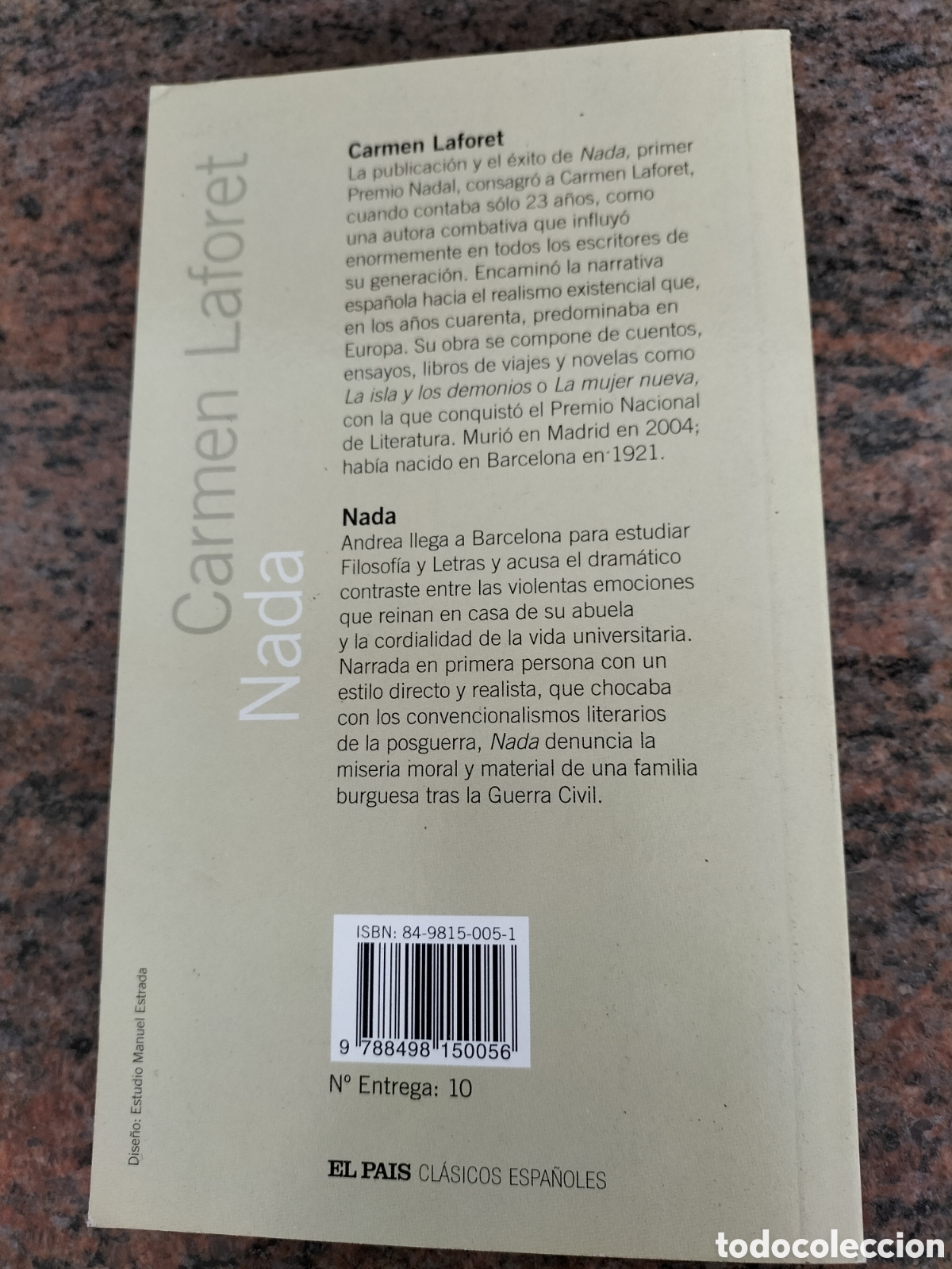 Libros: Libro de: Carmen Laforet. - Foto 2