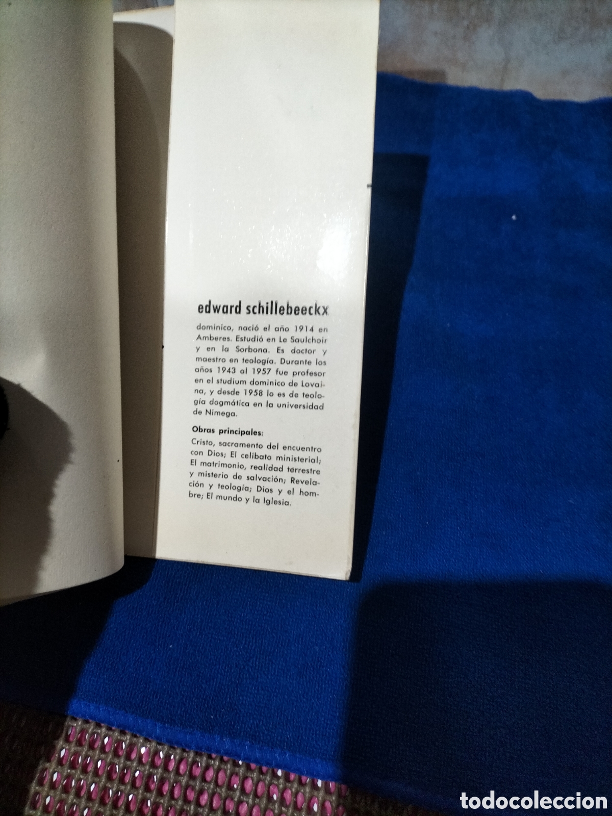 Libros: Libro de : E. Schillebeeckx. - Foto 6
