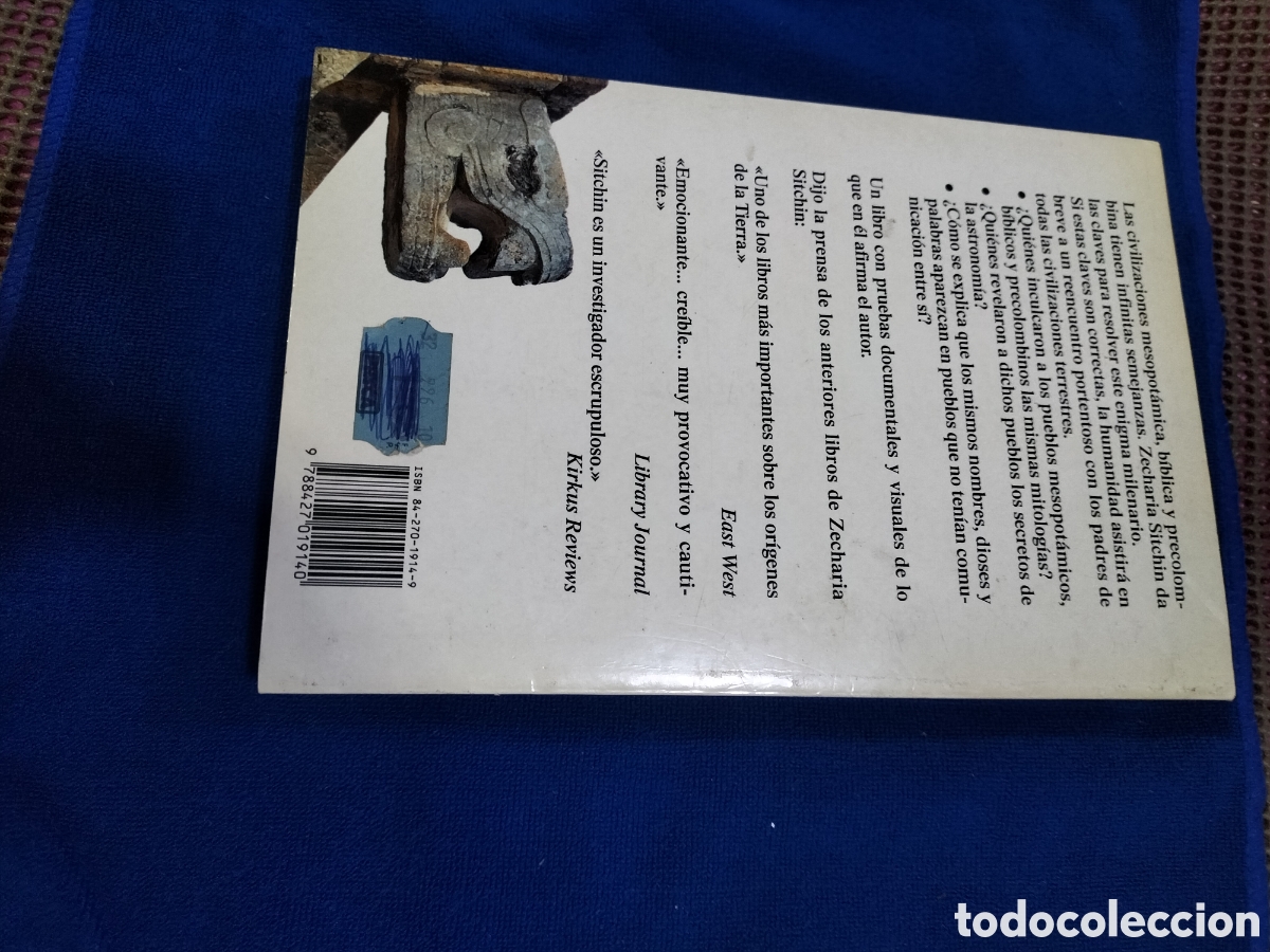 Libros: Libro de : Zecharia Sitchin. - Foto 2