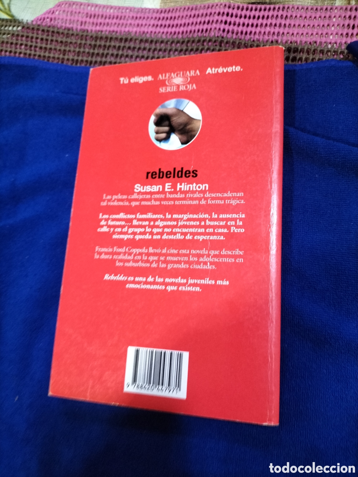 Libros: Libro de : Susan E. Hinton. - Foto 2