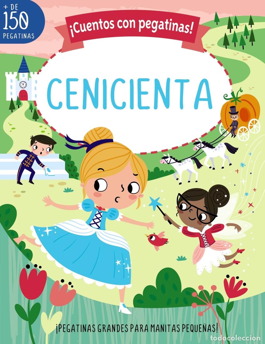 Libros: &iexcl;Cuentos con pegatinas! Cenicienta - Stemp, Toni - Foto 1