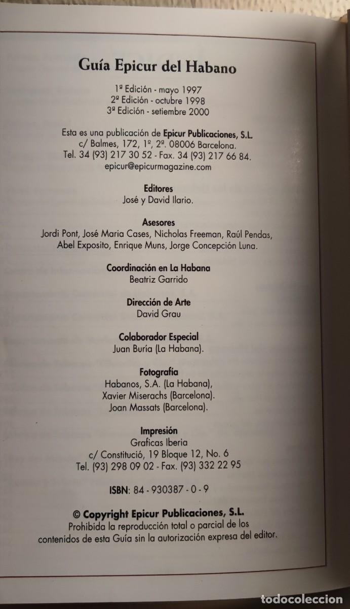 Libros: GUIA EPICUR DEL HABANO - Foto 14