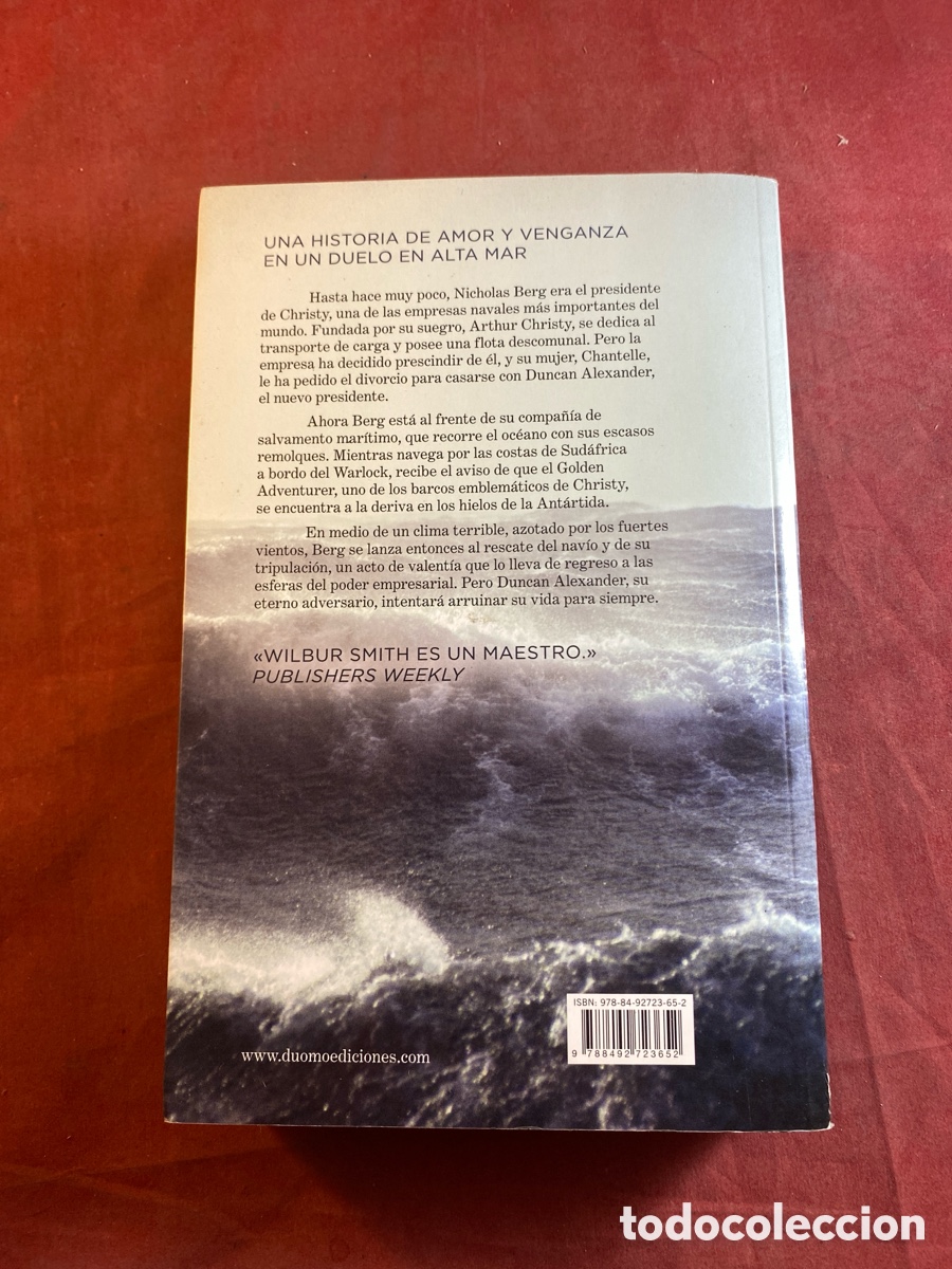 Libros: COMO EL MAR - WILBUR SMITH - Foto 2