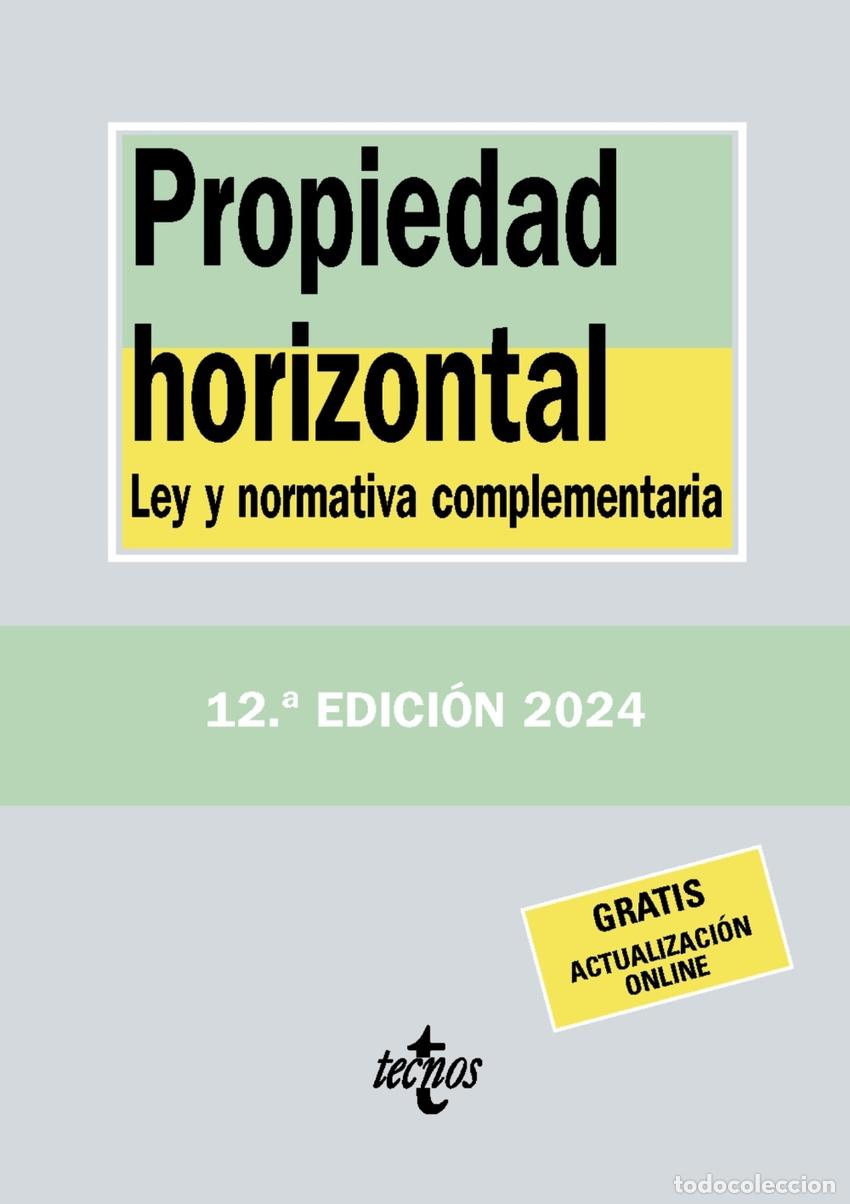 Libros: Propiedad horizontal - Editorial Tecnos - Foto 1
