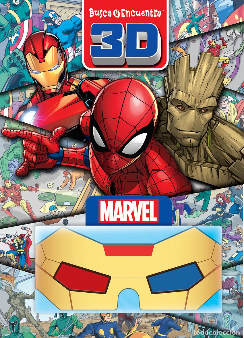 Libros: BUSCA Y ENCUENTRA 3D MARVEL - Marvel - Foto 1