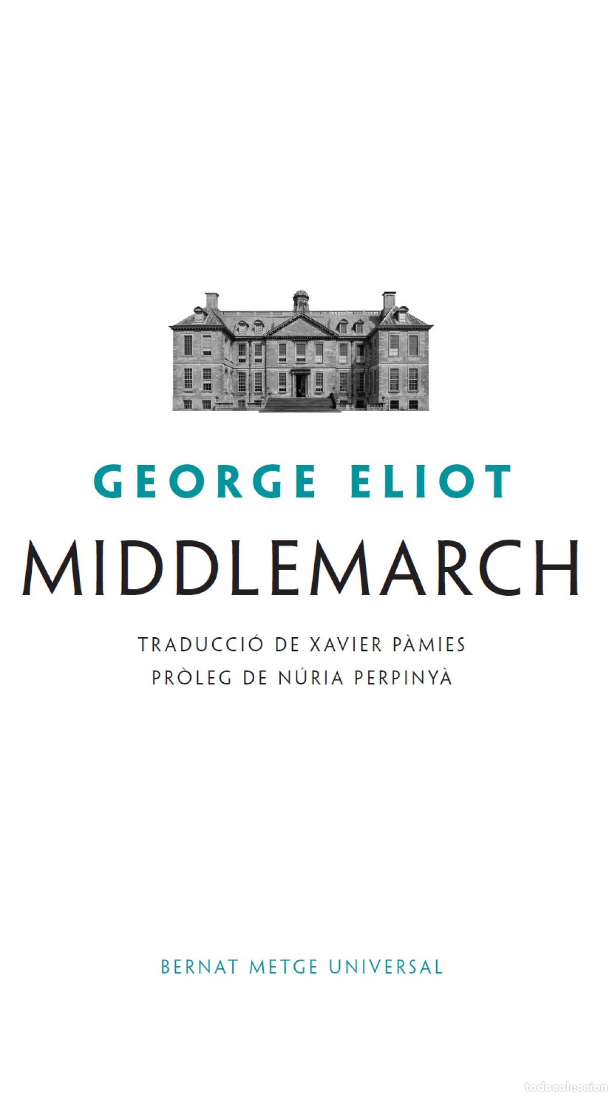 Libros: Middlemarch - Pamies Gimenez, Xavier - Foto 1