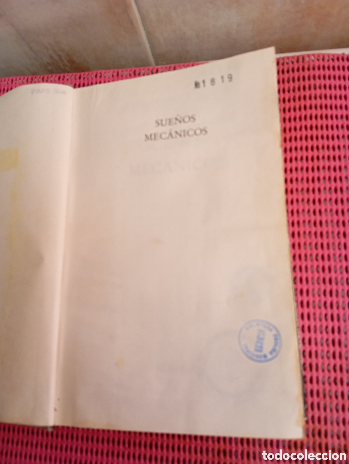 Libros: Libro: Sue&ntilde;os Mec&aacute;nicos. - Foto 3
