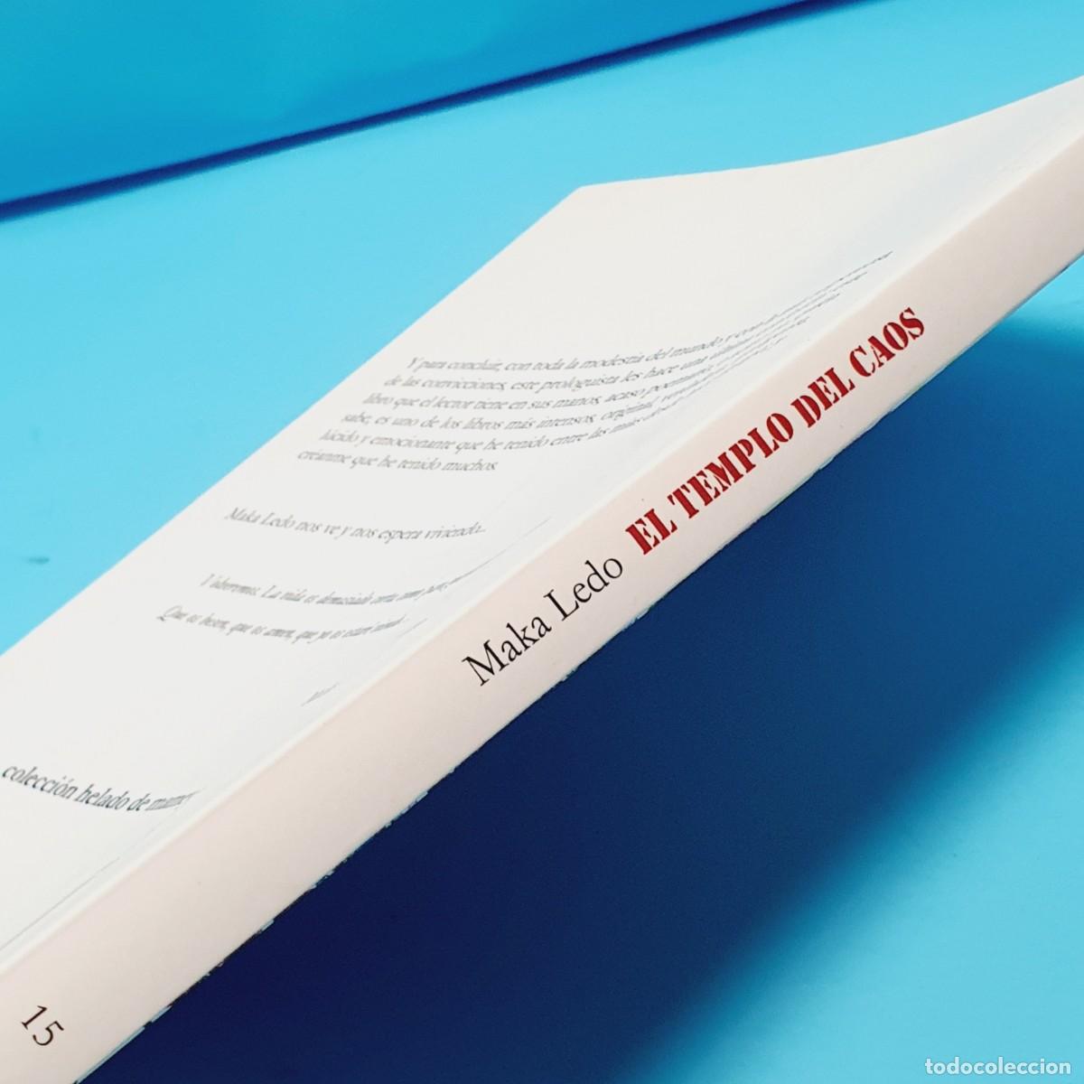 Libros: Libro-EL TEMPLO DEL CAOS-MAKA LEDO. - Foto 4