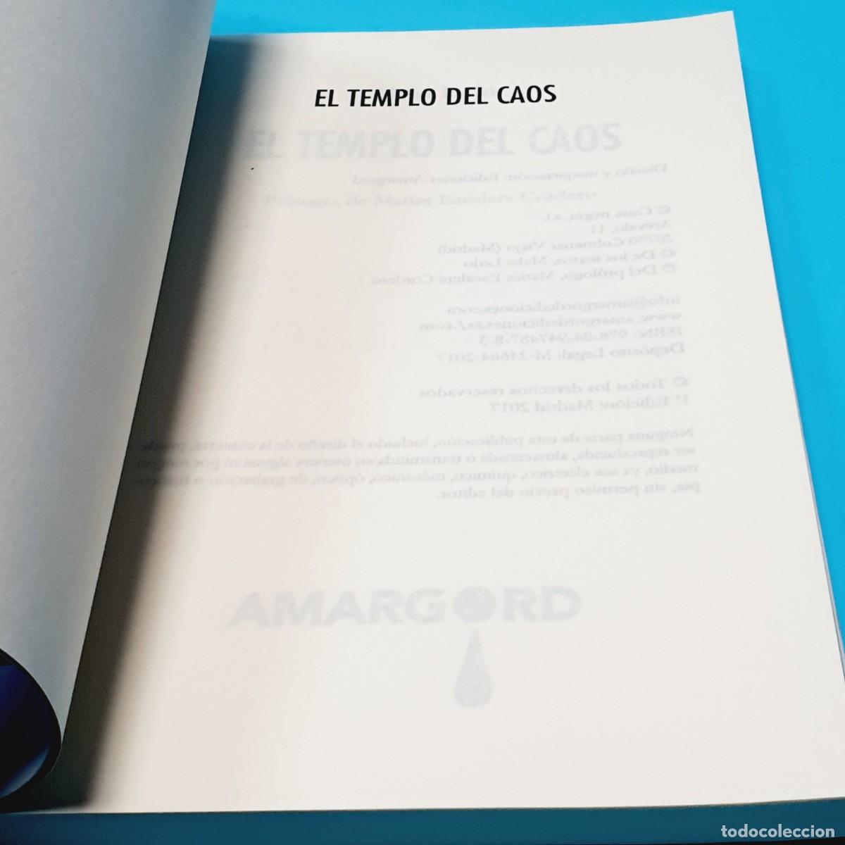 Libros: Libro-EL TEMPLO DEL CAOS-MAKA LEDO. - Foto 9