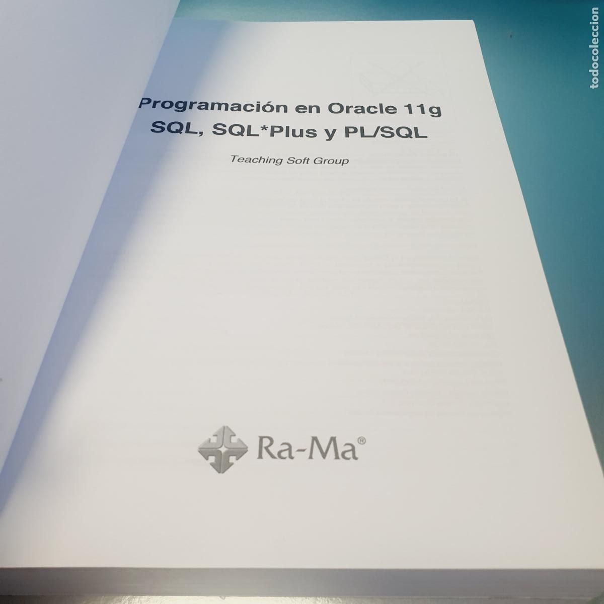 Libros: PROGRAMACI&Oacute;N EN ORACLE 11G SQL,SQL*PLUS Y PL/SQL-RA MA-TEACHING SOFT GROUP-2011 - Foto 8
