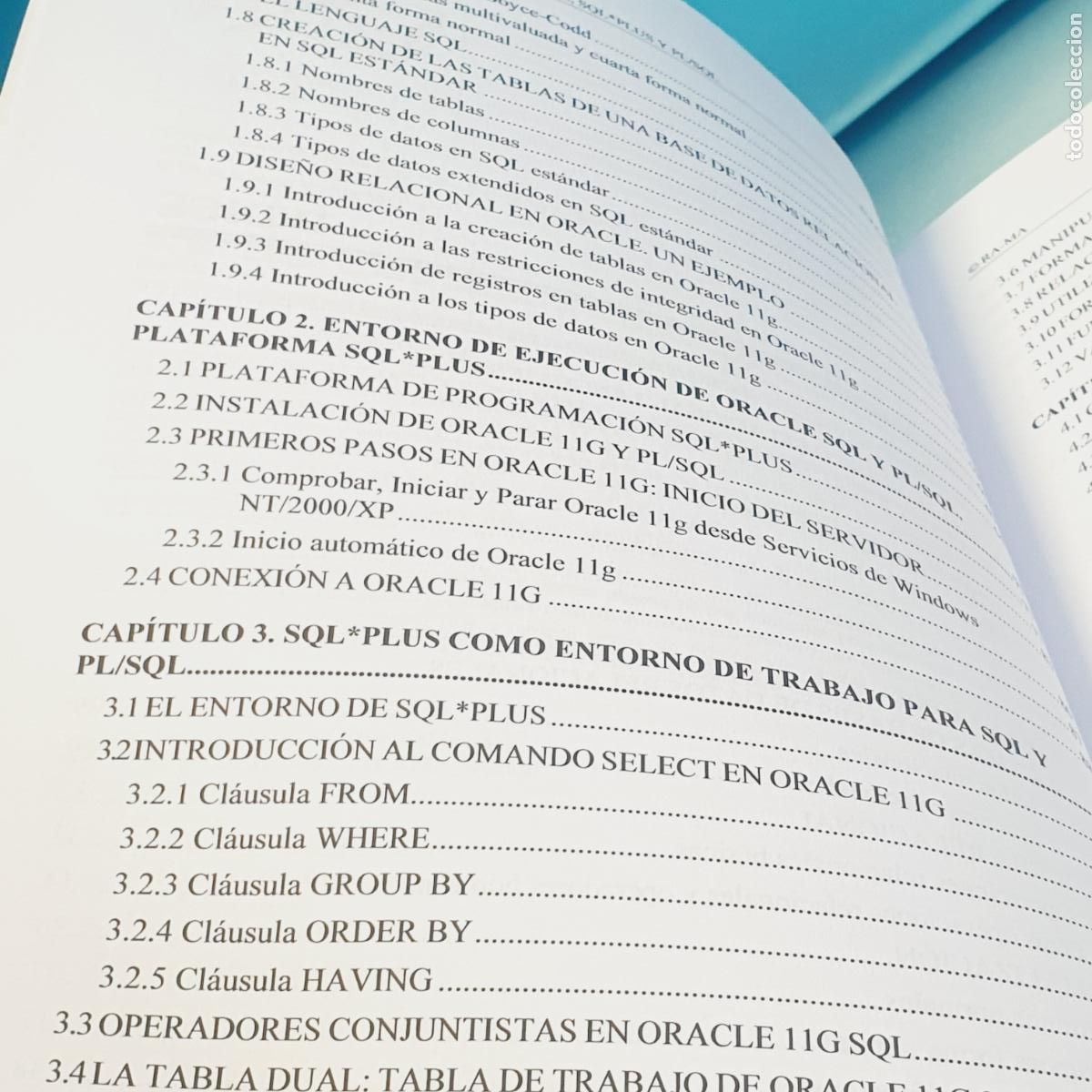 Libros: PROGRAMACI&Oacute;N EN ORACLE 11G SQL,SQL*PLUS Y PL/SQL-RA MA-TEACHING SOFT GROUP-2011 - Foto 12
