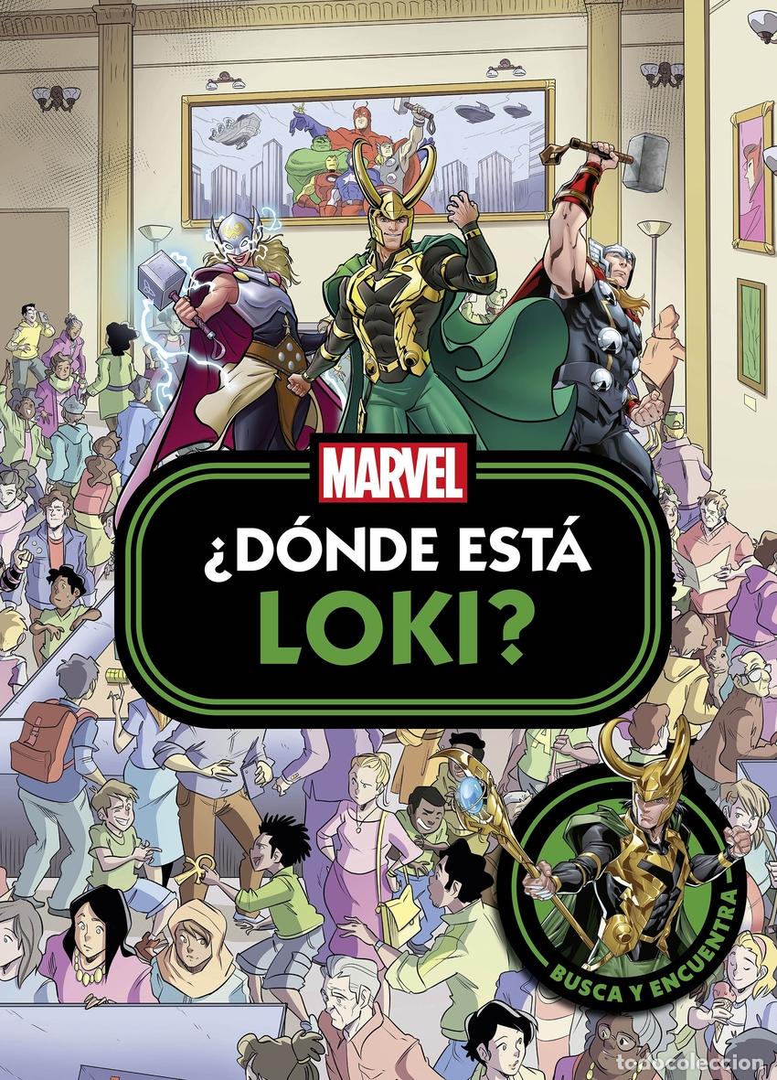 Libros: Loki. &iquest;D&oacute;nde est&aacute; Loki? - Marvel - Foto 1