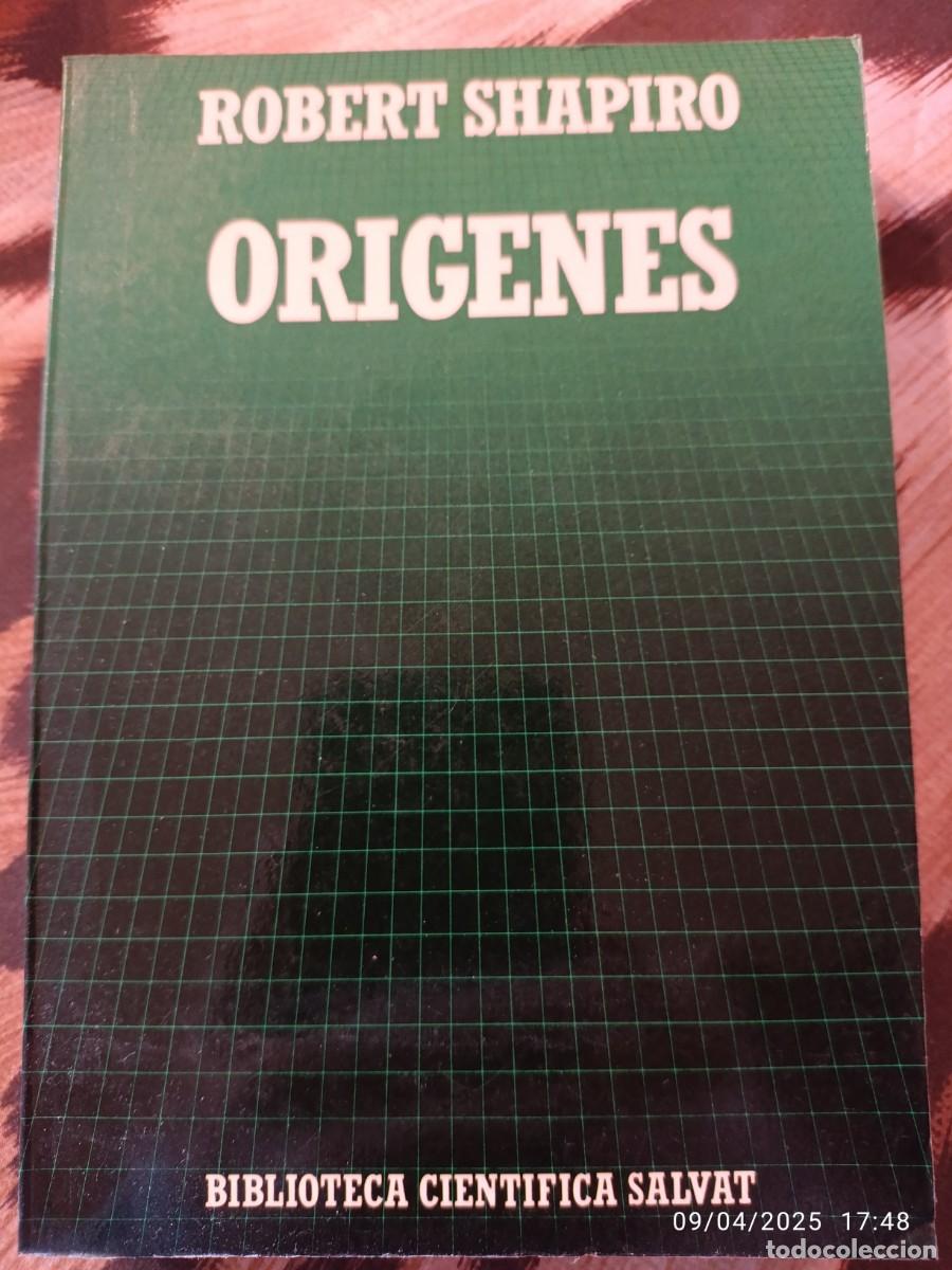 Libros: Or&iacute;genes. Robert Shapiro - Foto 1