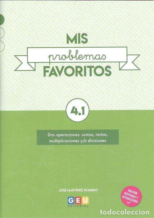 Libros: MIS PROBLEMAS FAVORITOS 4.1 - Mart&iacute;nez Romero, Jos&eacute;