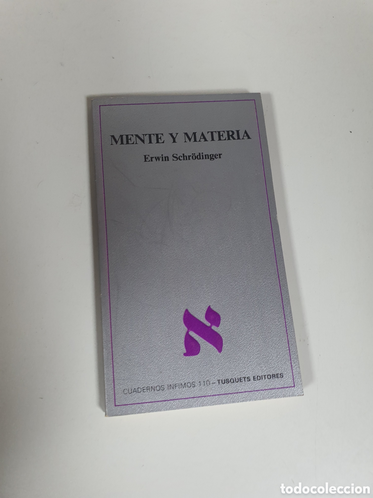 Libros: MENTE Y MATERIA. ERWIN SCHRODINGER - Foto 1