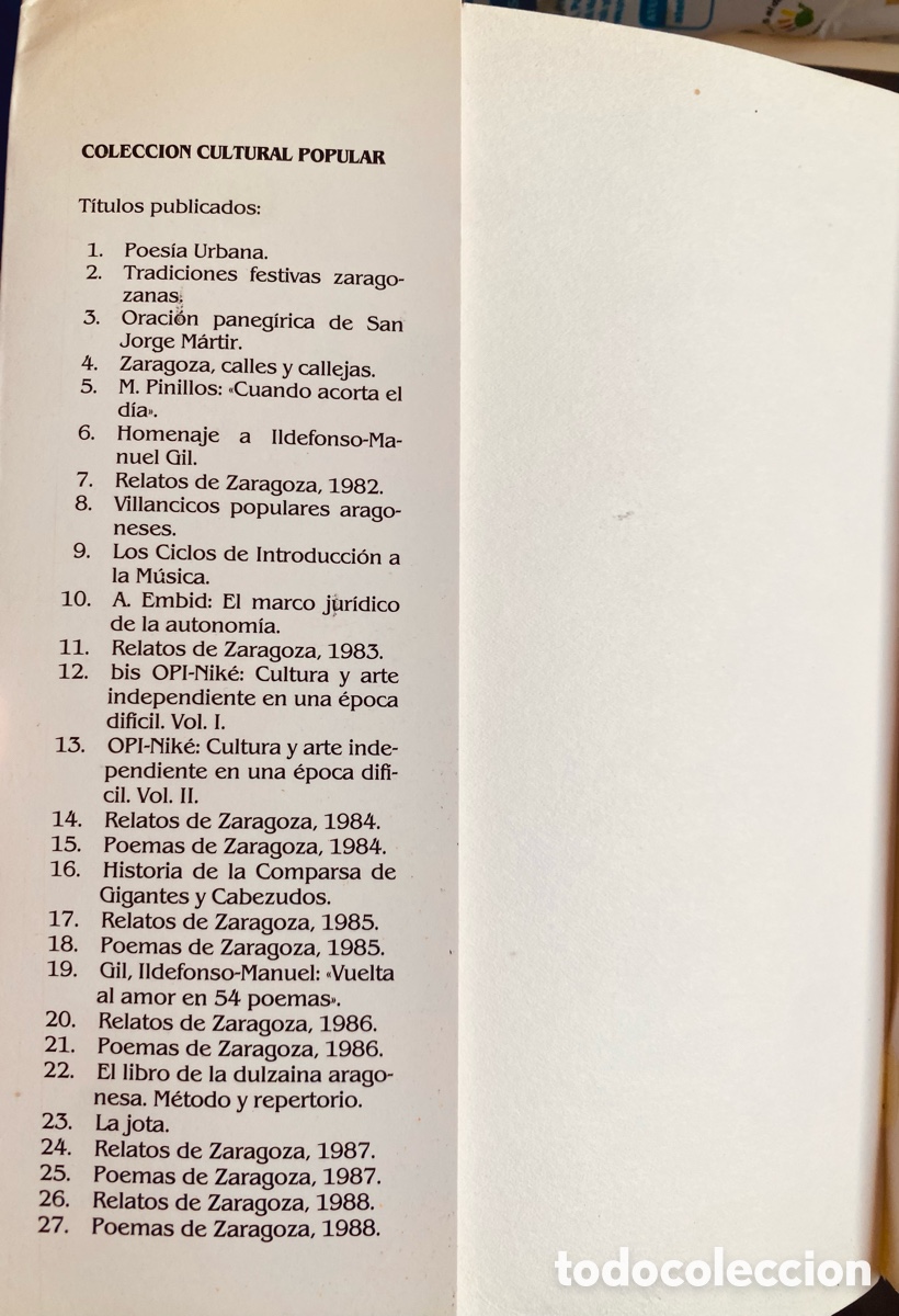 Libros: Relatos de Zaragoza, 1988 - Foto 2