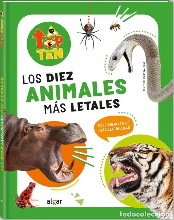 Libros: TOP TEN. LOS DIEZ ANIMALES MAS LETALES - Banfi, Cristina