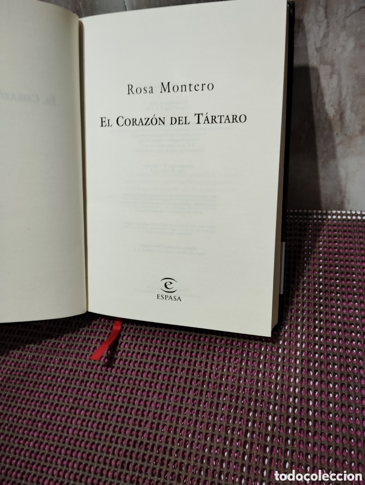 Libros: El coraz&oacute;n del T&aacute;rtaro. Rosa Montero - Foto 5