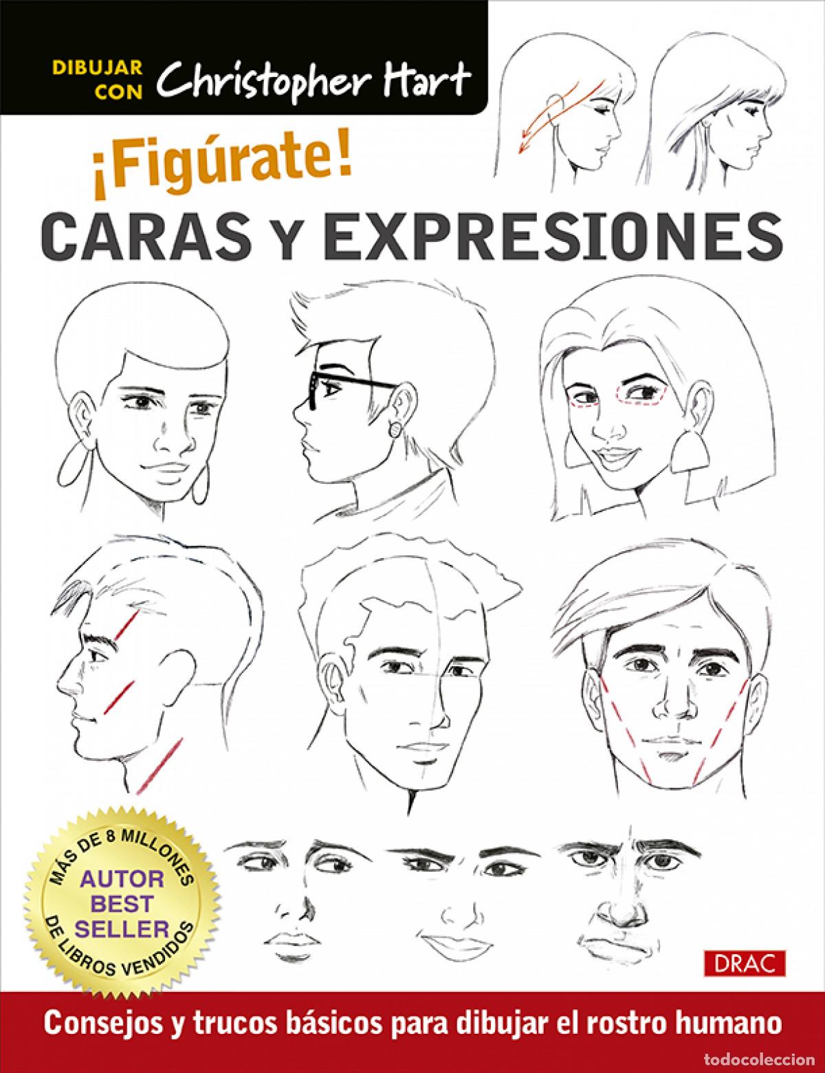 Libros: FIGURATE CARAS Y EXPRESIONES - HART, CHRISTOPHER - Foto 1