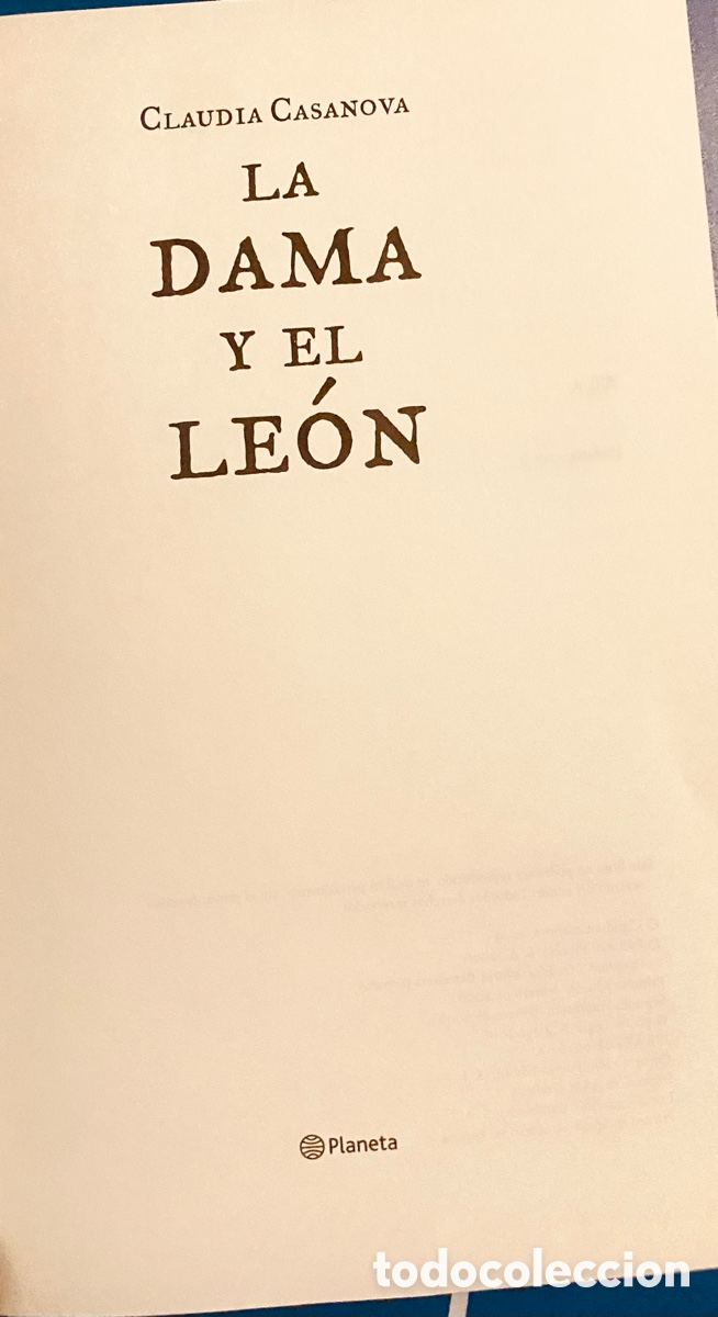Libros: La Dama y el Leon (Planeta Fabula) - Foto 5