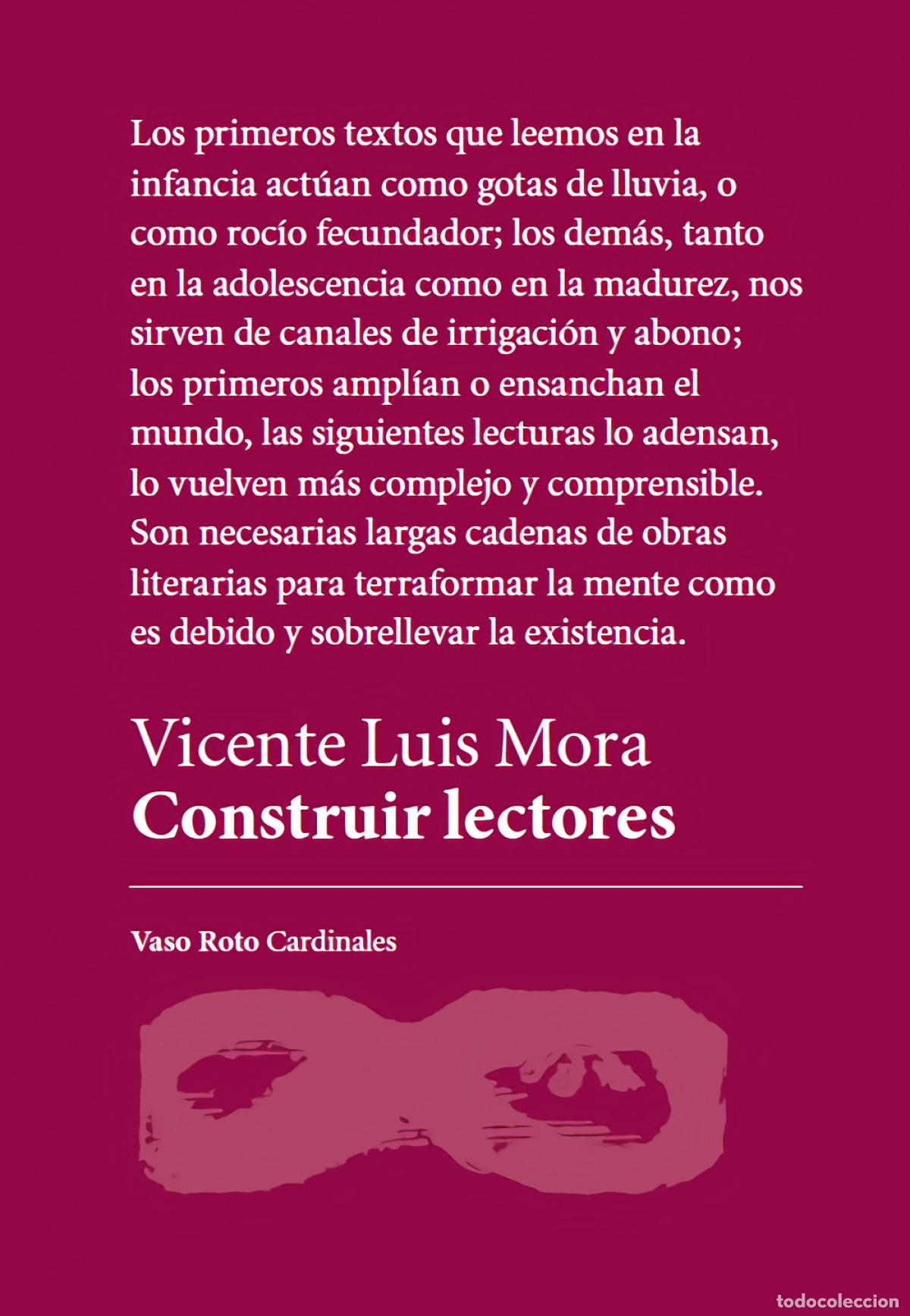 Libros: CONSTRUIR LECTORES - Mora, Vicente Luis - Foto 1