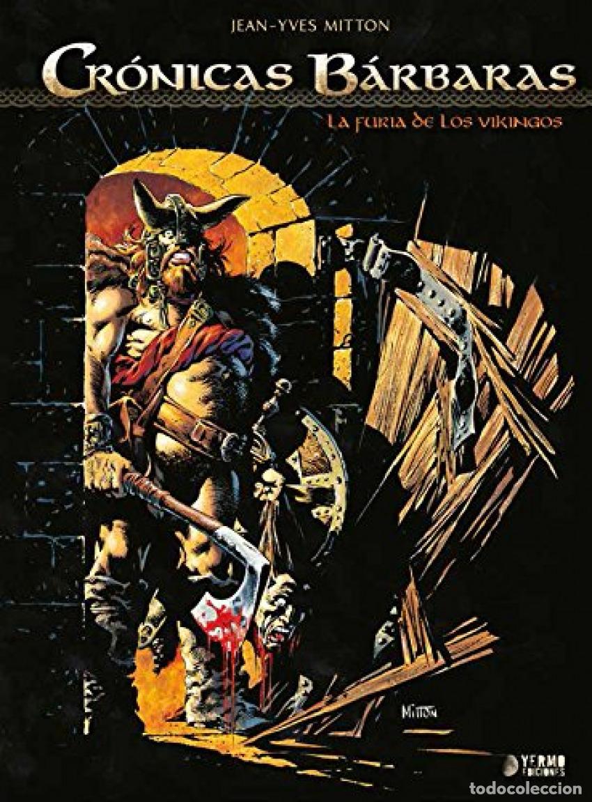 Libros: CR&Oacute;NICAS BARBARAS: LA FURIA DE LOS VIKINGOS - Mitto, Jean