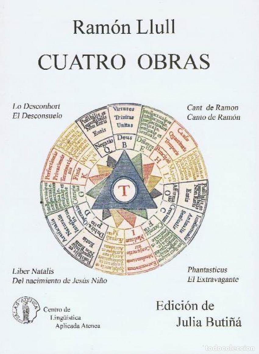 Libros: CUATRO OBRAS - Llull, Ramon - Foto 1