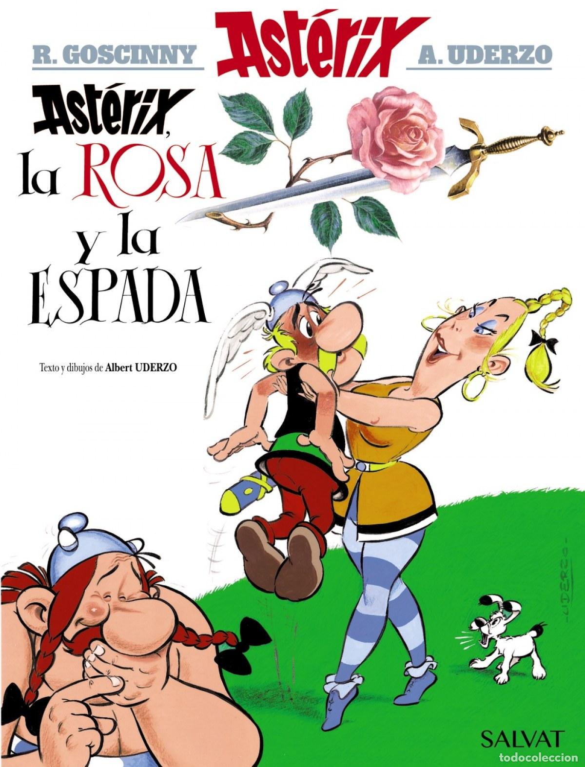 Libros: ASTERIX, LA ROSA Y LA ESPADA - Uderzo, Albert - Foto 1