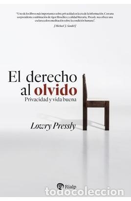 Libros: EL DERECHO AL OLVIDO - Pressly, Lowry - Foto 1