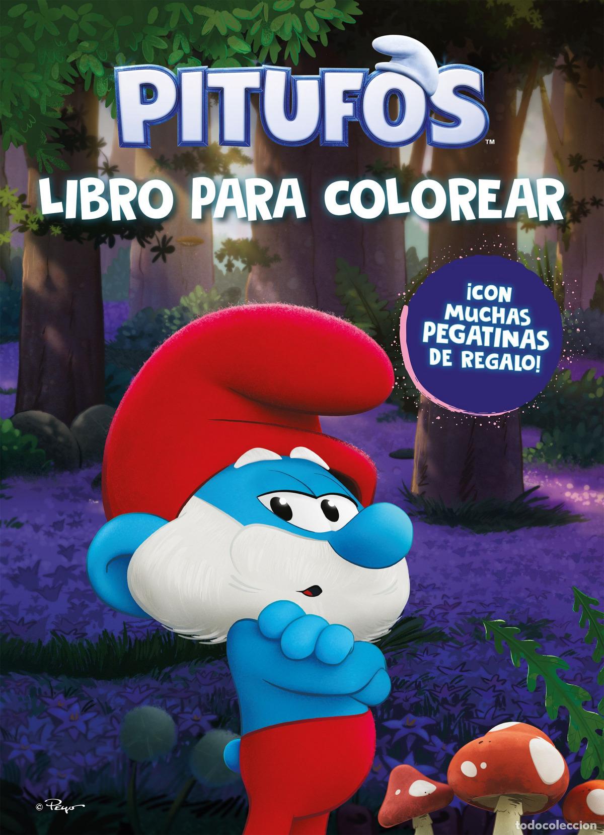 Libros: PITUFOS. LIBRO PARA COLOREAR - Los Pitufos - Foto 1